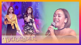 Bigay todo na kantahan with Zaragine, Regina Otic, and Kakai Bautista! | TiktoClock