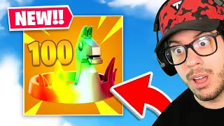 100 WINS in a row WORLD RECORD ATTEMPT! (Fortnite)