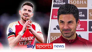 "We want him to stay!" | Mikel Arteta on reports linking Jorginho to signing new Arsenal contract