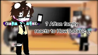 Afton family reacts to HowToBasic’s Vegan Turkey