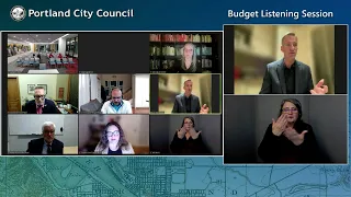 Portland City Council Community Listening Session #3 04/15/24