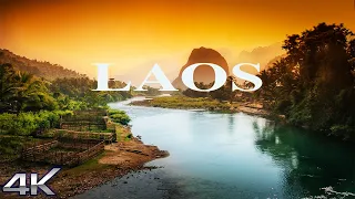 Laos In 4K UHD - Relaxation Film - Relaxing Music With Beautiful Nature Videos - 4K Video