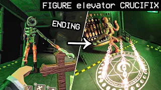 What if you use CRUCIFIX on FIGURE before elevator? (ending) - Doors Hotel+ Update