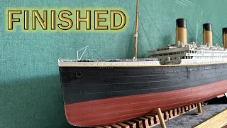 Radio Control Trumpeter 1:200 Titanic Build Part 91 - Finished