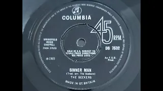 The Seekers 'Sinner Man'  1965 45 rpm