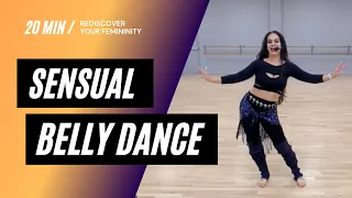 Rediscover Your Femininity! A Belly Dance Tutorial #bellydance #bellydancer