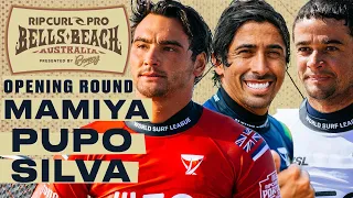 Barron Mamiya, Miguel Pupo, Deivid Silva | Rip Curl Pro Bells Beach 2024 - Opening Round