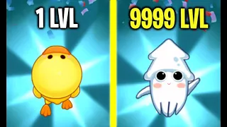 MOST POWERFUL FISH EVOLUTION! Max Level Speed & Power in Fish Go.io! (9999+ Level Hippo Fish!)