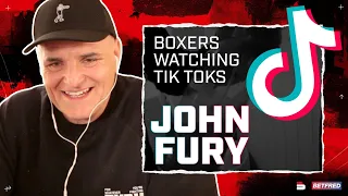 Boxers Watching TikToks | JOHN FURY