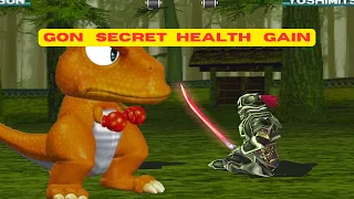 GON SECRET HEALTH POWER II GON ALL BEST MOVE #tekken3