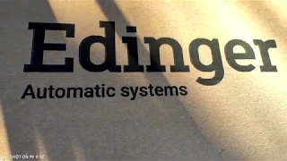 Распаковка автоматики  Edinger E5 на распашные ворота
