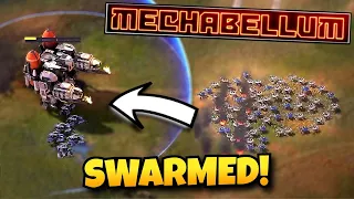 CRAWLER SPAM ACTUALLY BEATS VULCANS! (High Rank Match) | Mechabellum Gameplay Review