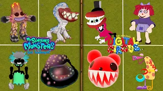 MonsterBox: DEMENTED DREAM ISLAND with Amazing Digital Circus | My Singing Monsters TLL Incredibox