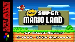 [Longplay] SNES - New Super Mario Land [Homebrew] (4K, 60FPS)