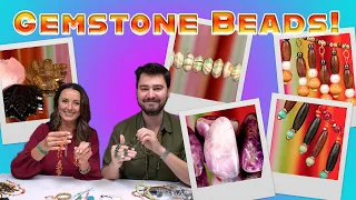 Unboxing Gemstone Beads! | Labradorite, Tigers Eye, and More!