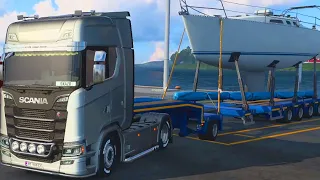 ETS 2 (ProMods) Road From Oslo (Norway) to Trondheim (Norway) Full Gameplay