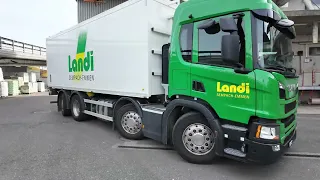 Tierfuttertransport von der Mühle bis zum Bauern Landi Sempach Emmen