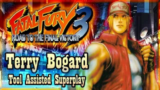 【TAS】FATAL FURY 3 - ROAD TO THE FINAL VICTORY - TERRY BOGARD (RED LIFE) ALL RANK S