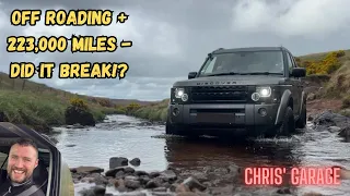 Discovery 3 LR3  |  Off Roading with 223,000 miles!?  |  Drumclog Off Road Centre