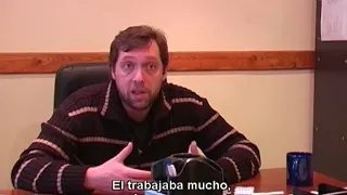 There were Two Comrades in the Army. Entrevista con N. Vysotsky (Español Subt)