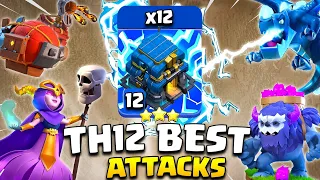 BEST OF TH12 | Top 5 Th12 Attack Strategy | Best Town Hall 12 Attack Strategies Clash of Clans