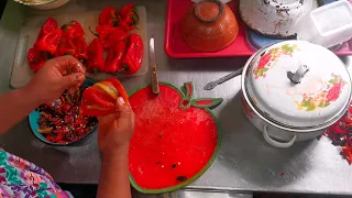 Cómo hacer Chiles Rellenos Quetzaltenango - Guatemala