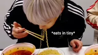 Seonghwa is a hungry boi