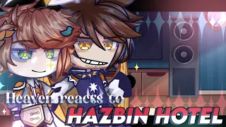 Heaven Reacts to Hazbin Hotel // NickyIsOnline // Hazbin Hotel