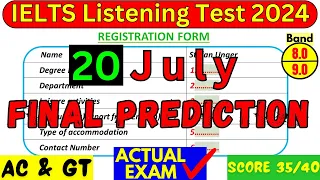 25 May 2024 IELTS LISTENING PRACTICE TEST 2024 WITH ANSWERS | IELTS EXAM PREDICTION | IDP & BC