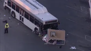 Phoenix crash involving bus sends man to hospital