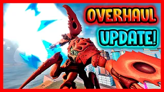 SHOWING EVERYTHING NEW IN THE OVERHAUL UPDATE! - Roblox Kaiju Universe