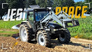 🔥MIX PRAC POLOWYCH!🔥Jesień 2023!🔥Rozsiewanie Wapna, Orka, Siew🔥POMPA!🔥FiatAgri F100 & Case IH 745H🔥