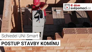 013# Stavba komínu Schiedel UNI SMART | e4 dům svépomocí