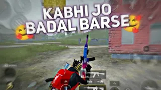 KABHI JO BADAL BARSE😍  BGMI BEST MONTAGE VIDEO