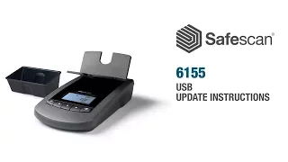 Safescan 6155 USB Update Instructions | English