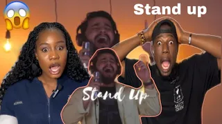 Vocal Coaches FIRST TIME REACTION To: Gabriel Henrique -Stand Up 😱❤️💕👏🏾