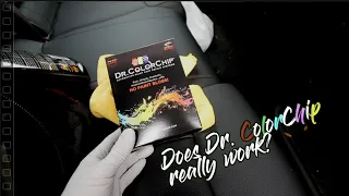 Testing out the Dr. ColorChip Touch-up Paint Repair Kit