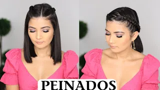 LOS PEINADOS MAS FACILES PARA CABELLO CORTO | Bessy Dressy