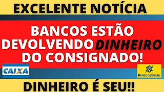 SAIU OFICIAL - BANCOS ESTÃO DEVOLVENDO GRANA DO CONSIGNADO PARA APOSENTADOS do INSS - Anieli Explica