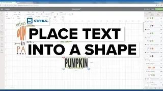 How to Place Text into a Shape with Cricut Design Space