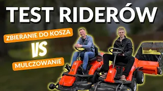 Rider Husqvarna - czy traktory koszące to już historia ??