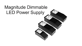 How To Wire Magnitude Dimmable LED Power Supply