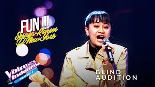 Nikita Mawarni - New York | Blind Auditions | The Voice Kids Indonesia Season 4 GTV 2021