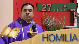 EVANGELIO DE HOY domingo 27 de noviembre del 2022 - Padre Arturo Cornejo