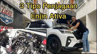 Perodua Ativa ||| 3Tip ringkas mudah menjaga enjin AtivaAV/H/X #peroduaativa #ativa #keretamalaysia