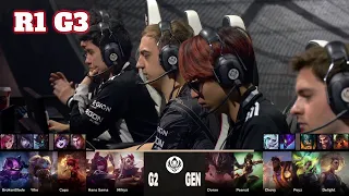 GEN vs G2 - Game 3 | Round 1 LoL MSI 2023 Main Stage | Gen.G vs G2 Esports G3 full game