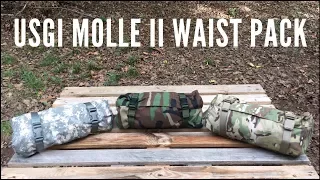 USGI Molle II Waist Pack Overview