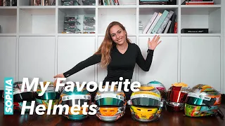 SOPHIA FLOERSCH - My favorite and most special helmets from my 14 years of racing (Karting & cars)