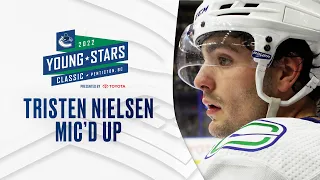 Tristen Nielsen Mic'd Up vs. Flames at Young Stars