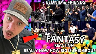 LEONID & FRIENDS ARE UNBELIEVABLE | Fantasy - Earth Wind & Fire Cover by Leonid and Friends REACTION